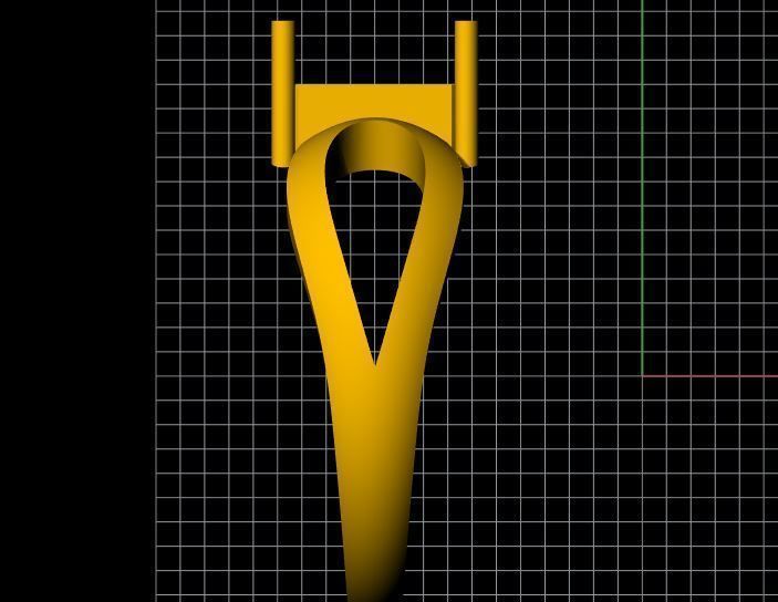 ladies stone ring 3dm file 3D print model_4