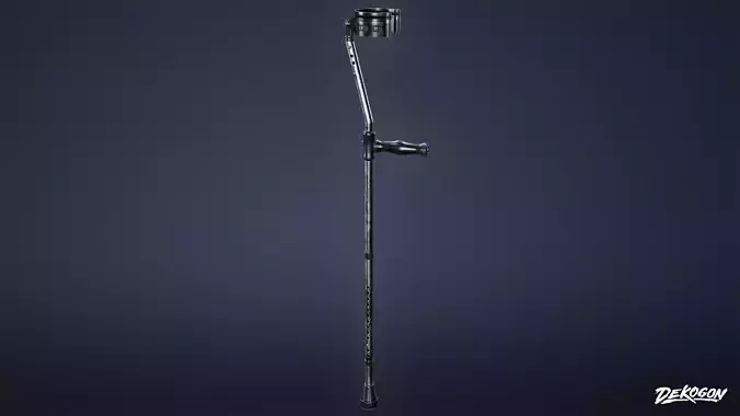 HOSPITAL - Crutches 01 - LOW POLY