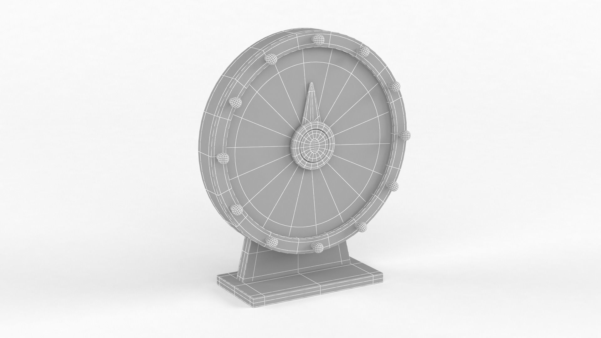 Wheel of Fortune 3D model_9