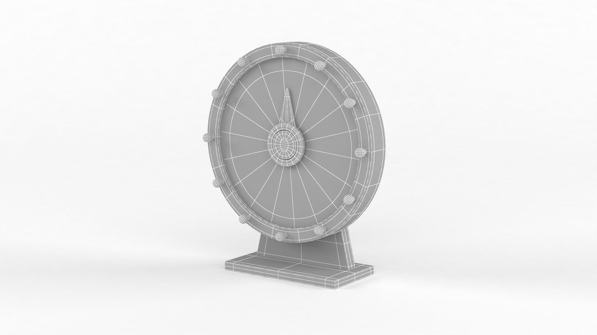 Wheel of Fortune 3D model_7