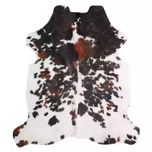 Tricolor Cowhide Rug A27123