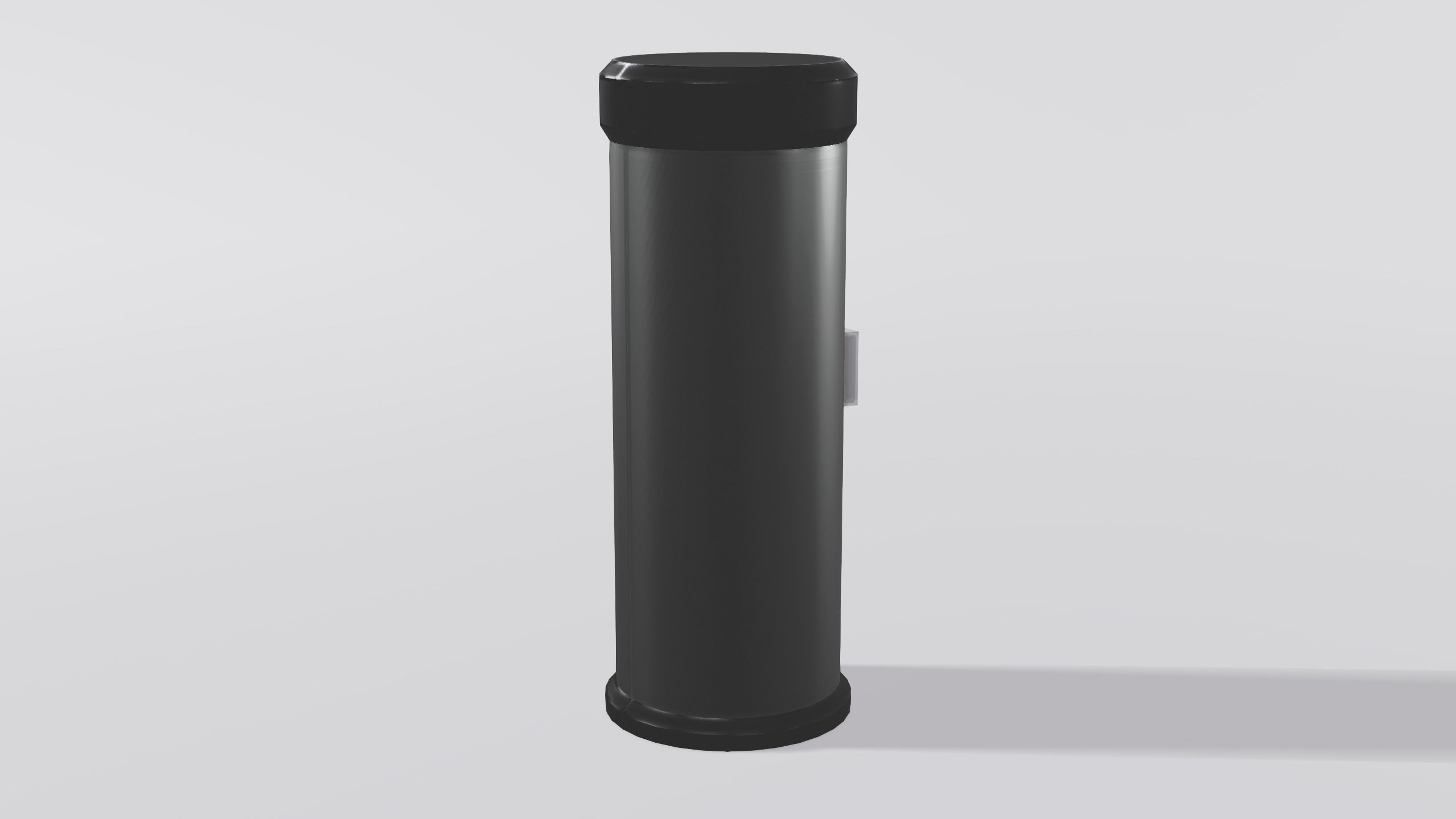 SciFi Laboratory Large Containment Unit Low-poly 3D model_2