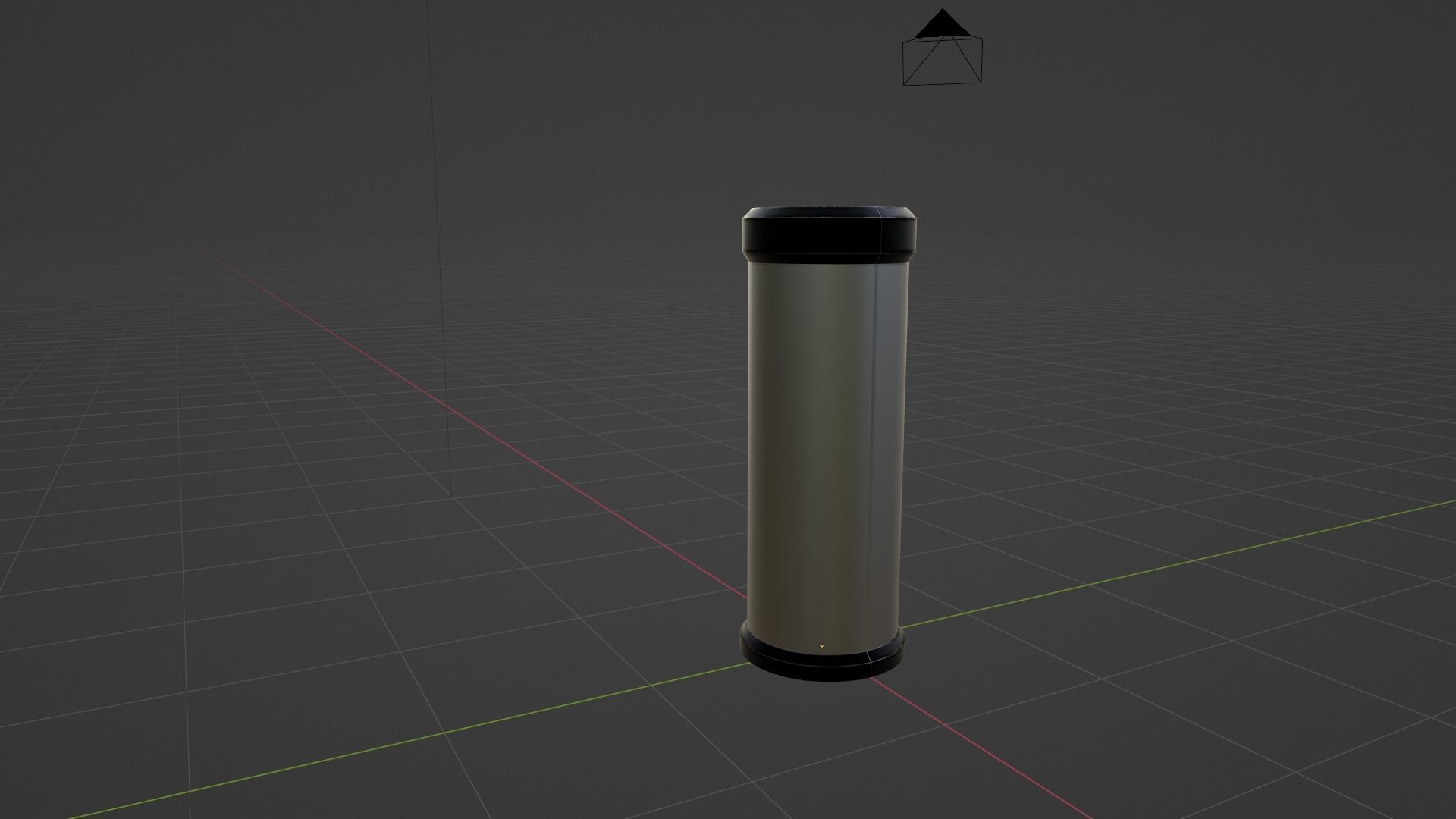 SciFi Laboratory Large Containment Unit Low-poly 3D model_5