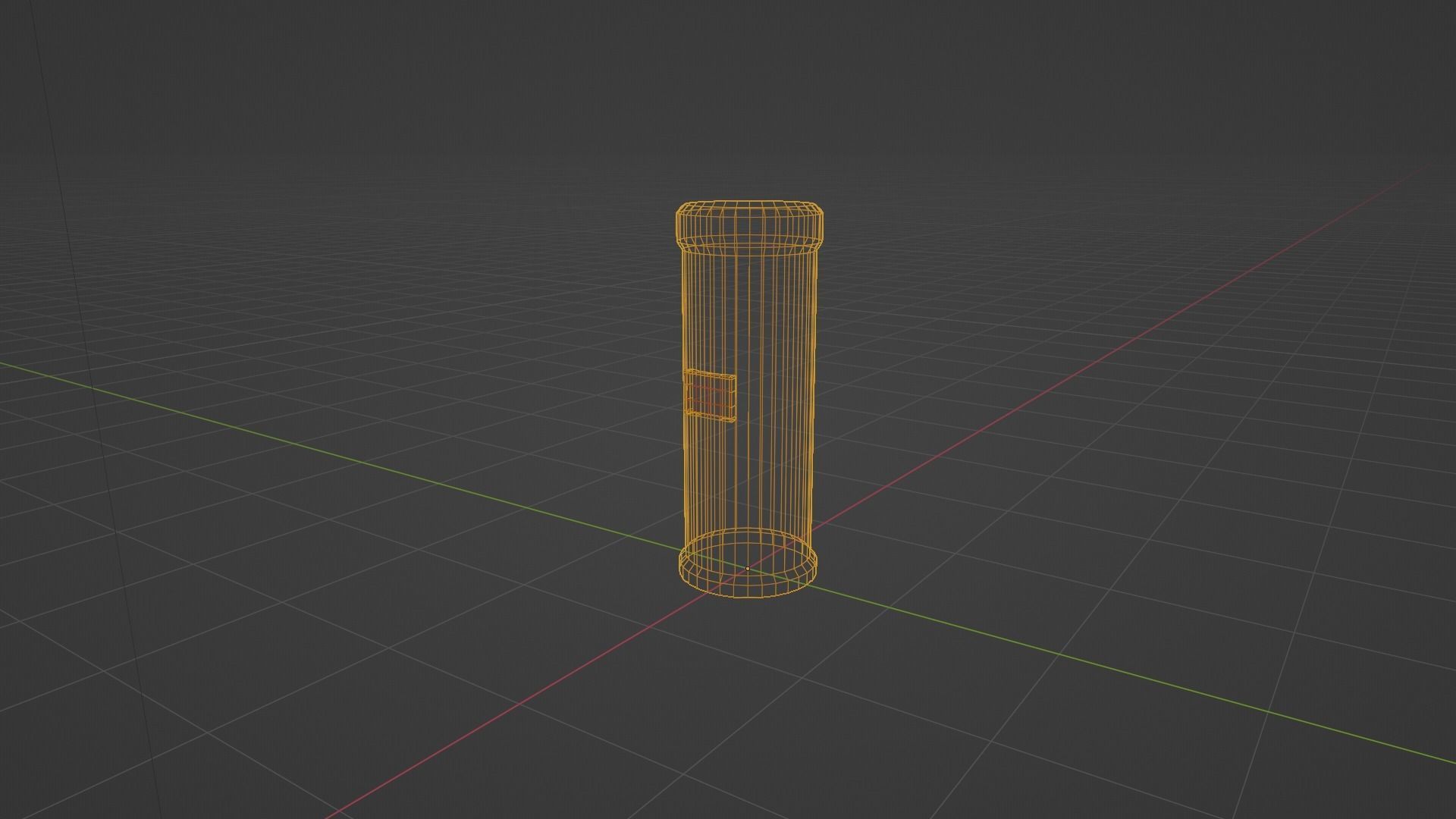 SciFi Laboratory Large Containment Unit Low-poly 3D model_8