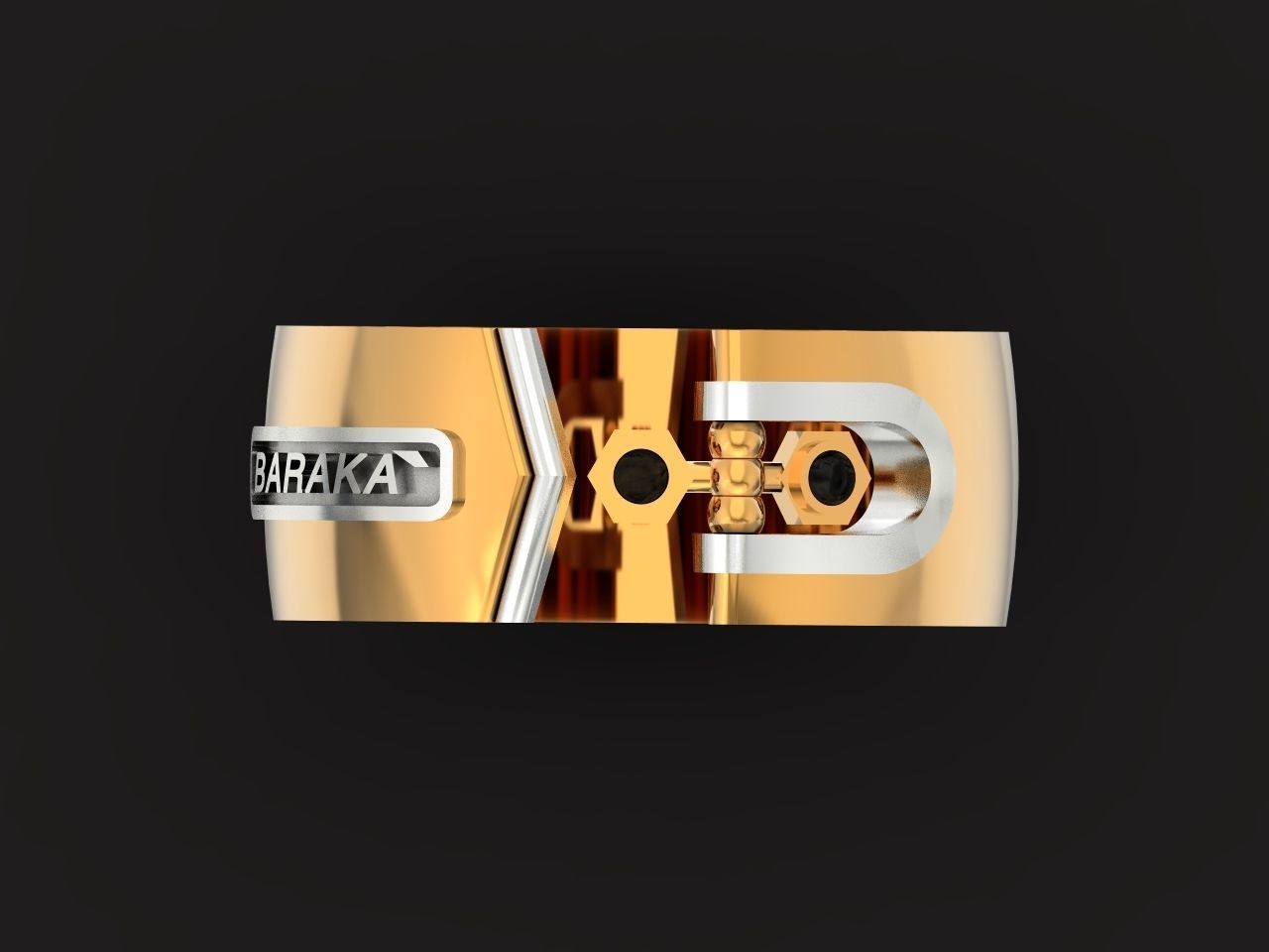 Man Ring Baraka 1259 3D print model_18