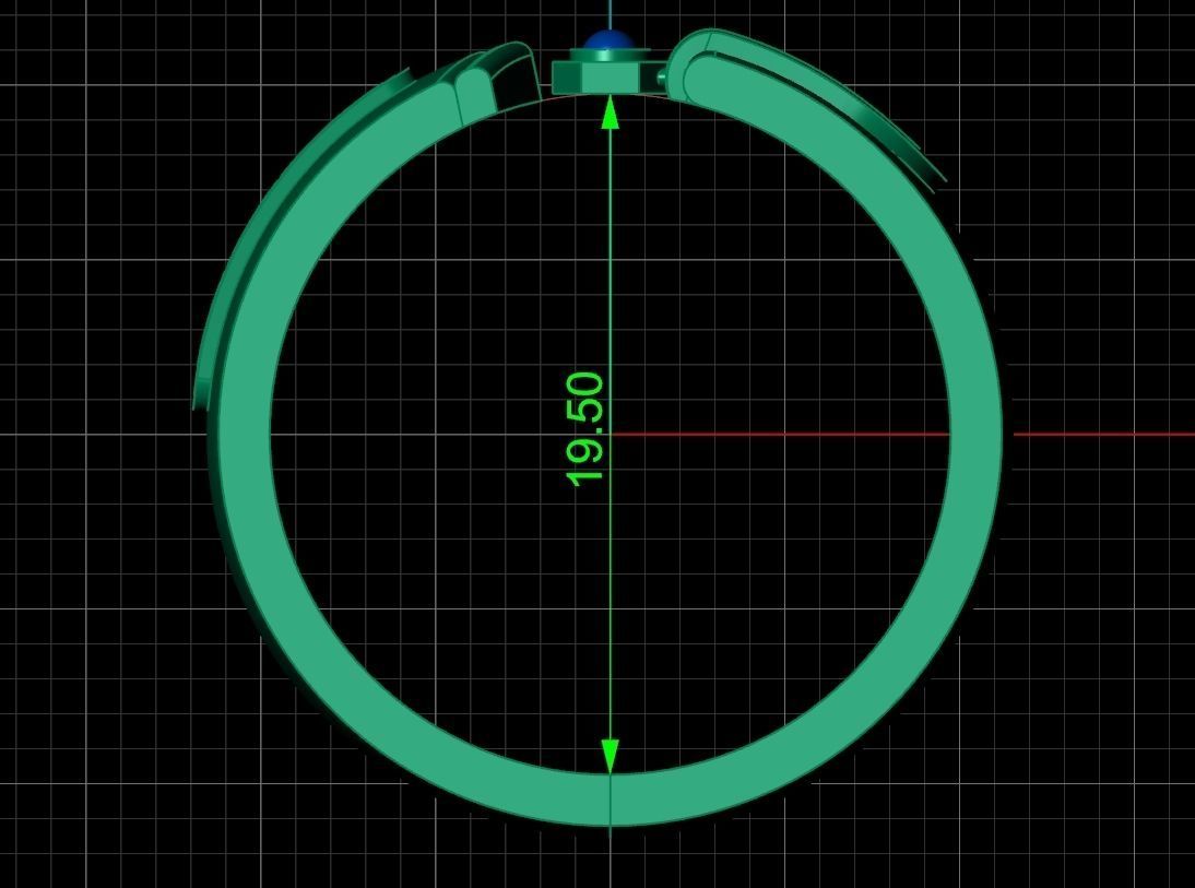 Man Ring Baraka 1259 3D print model_10