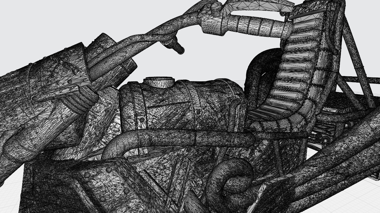 Tricke survivor 3D print model_14