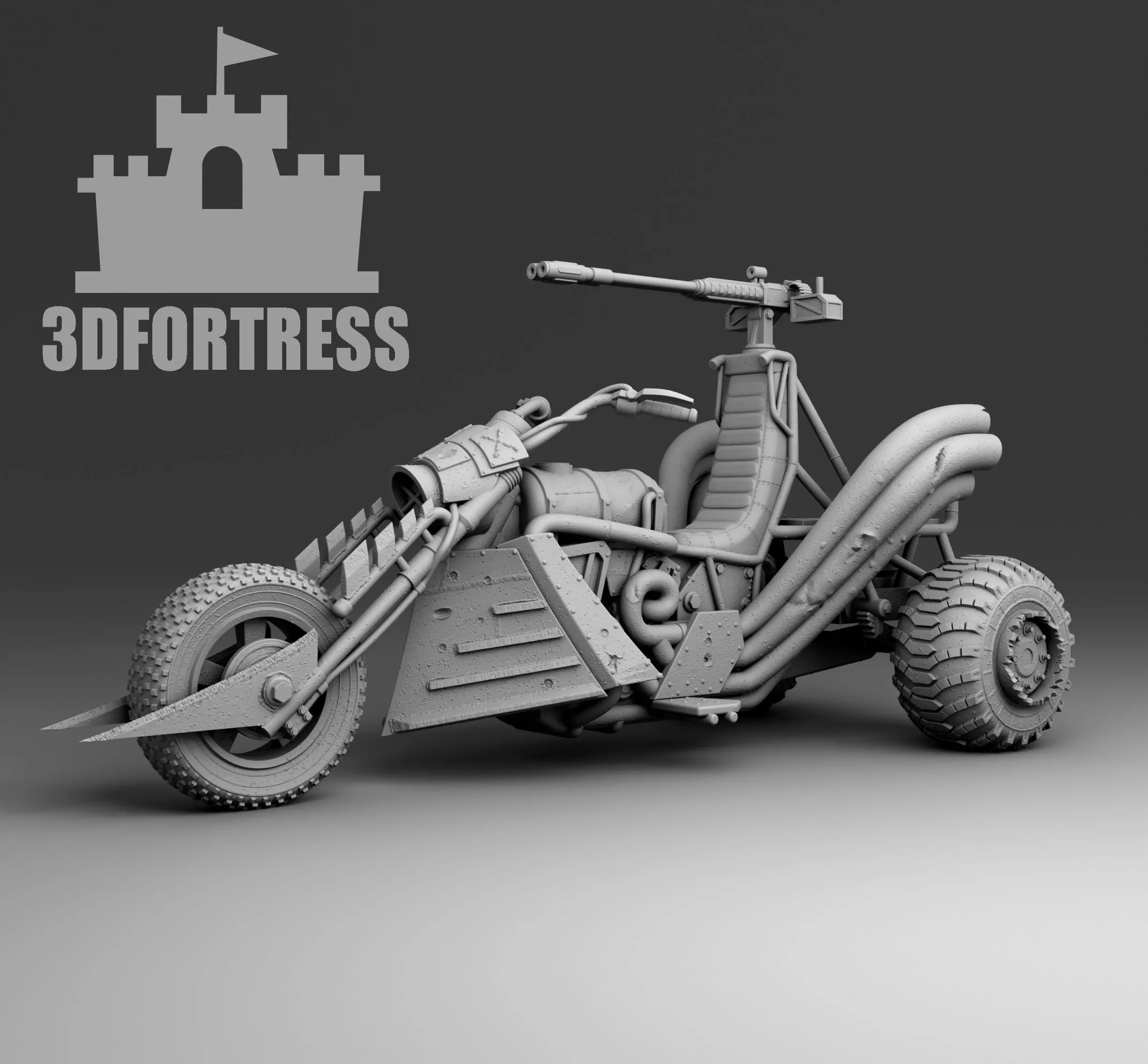 Tricke survivor 3D print model_0