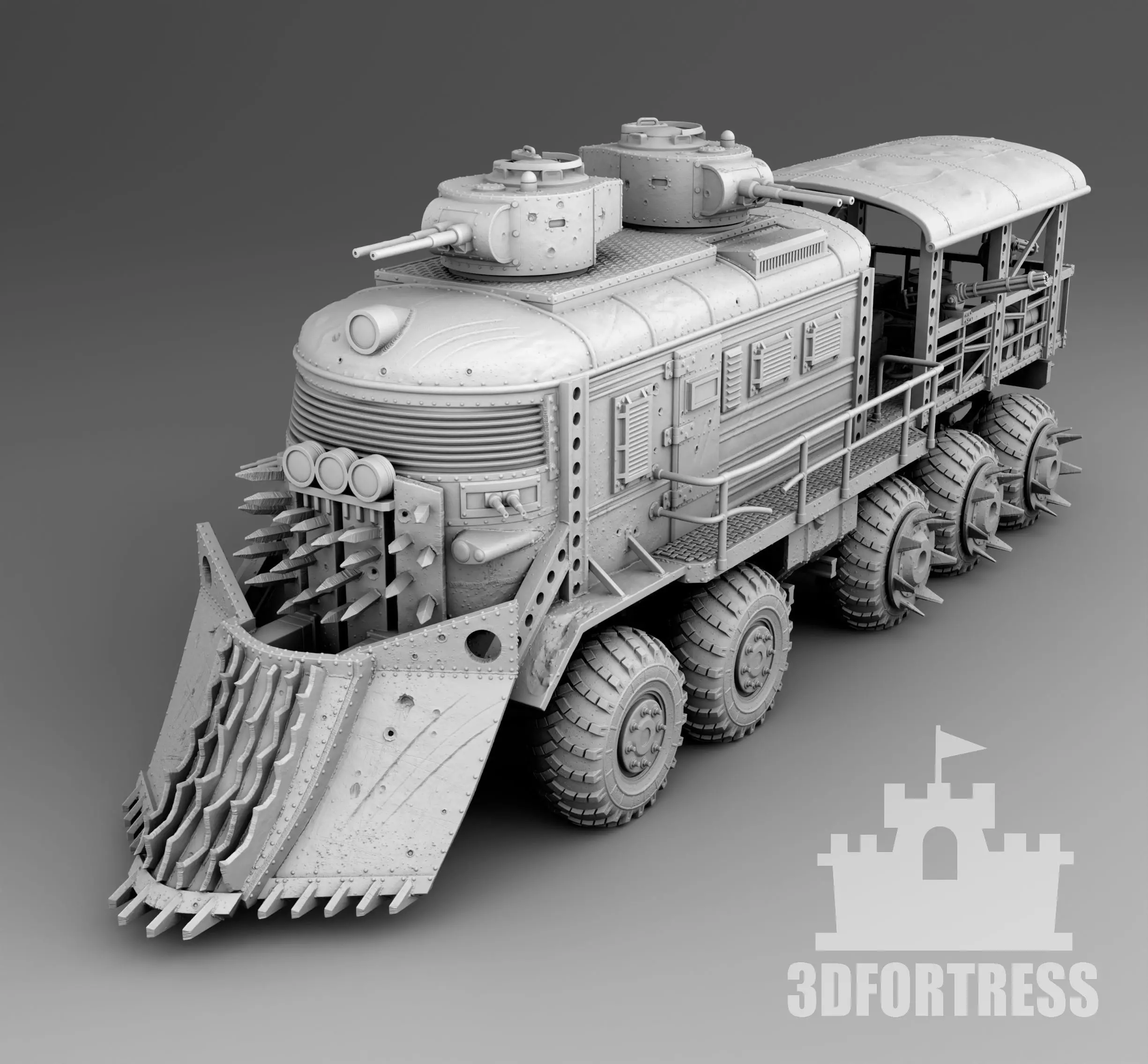 Train survivor 3D print model