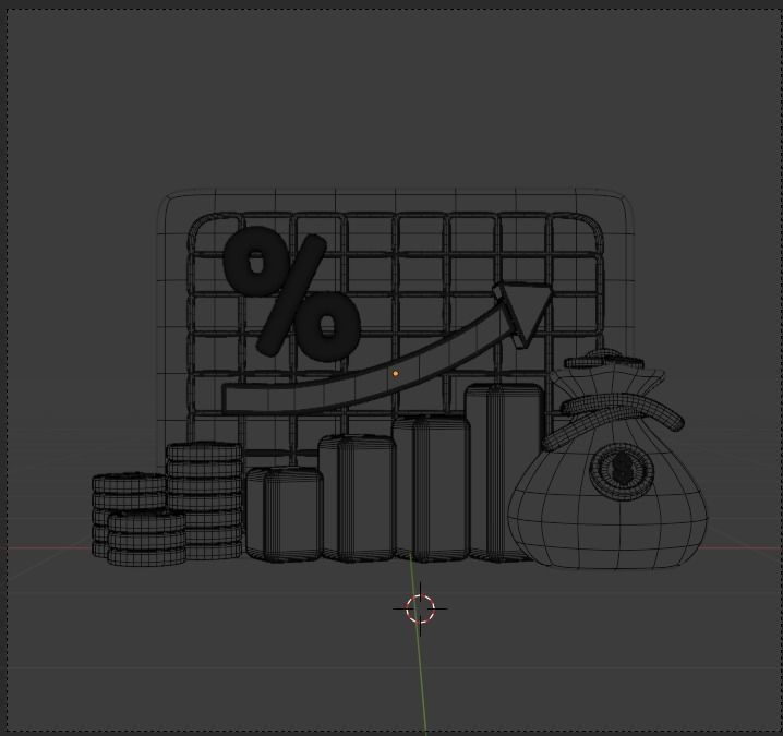 Payment Transaction 3d Illustration  Icon Pack 3D model_66