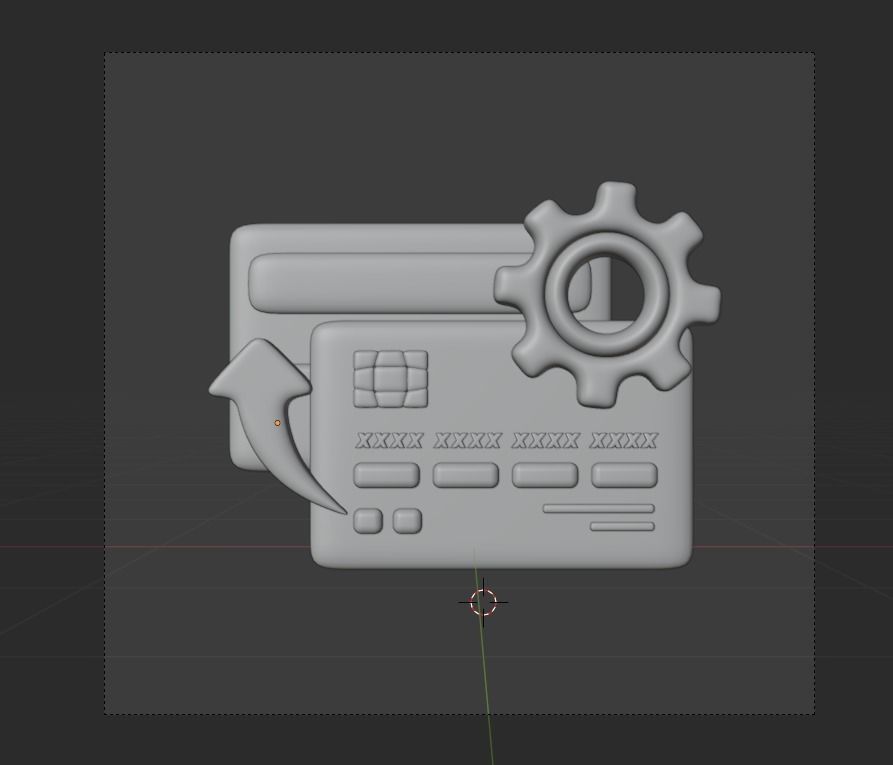 Payment Transaction 3d Illustration  Icon Pack 3D model_14
