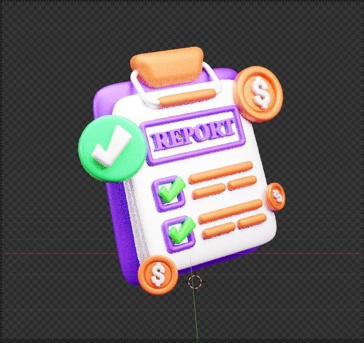 Payment Transaction 3d Illustration  Icon Pack 3D model_40