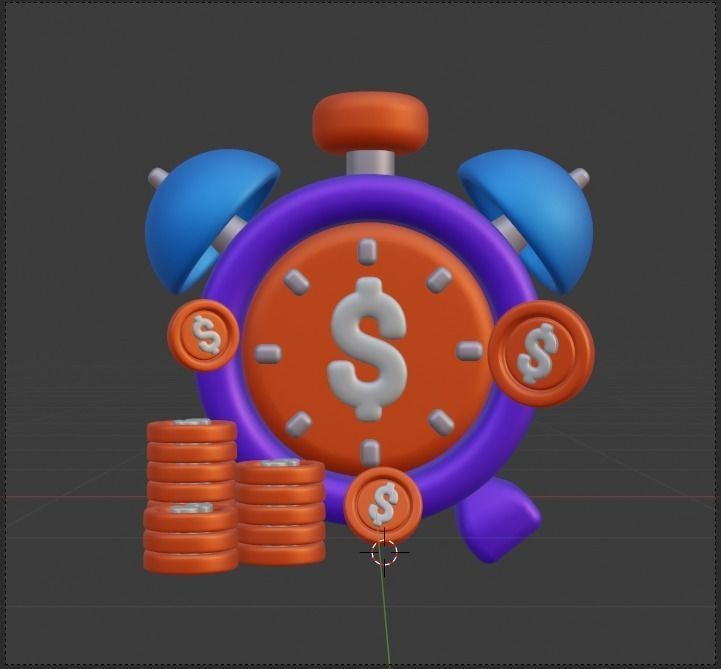 Payment Transaction 3d Illustration  Icon Pack 3D model_80