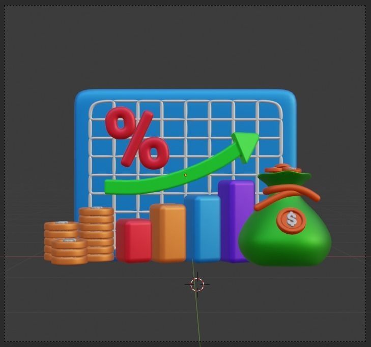 Payment Transaction 3d Illustration  Icon Pack 3D model_64