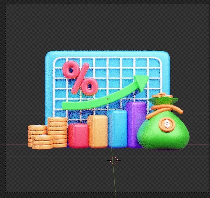 Payment Transaction 3d Illustration  Icon Pack 3D model_77