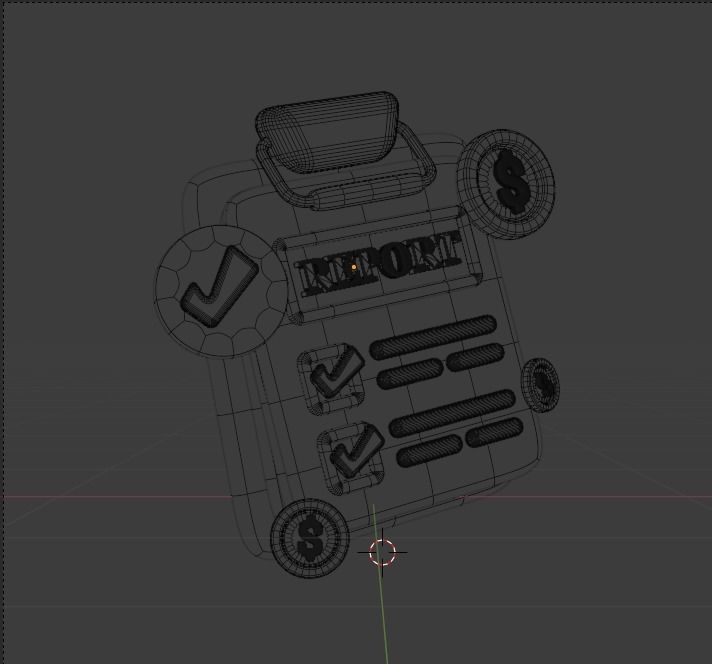 Payment Transaction 3d Illustration  Icon Pack 3D model_41