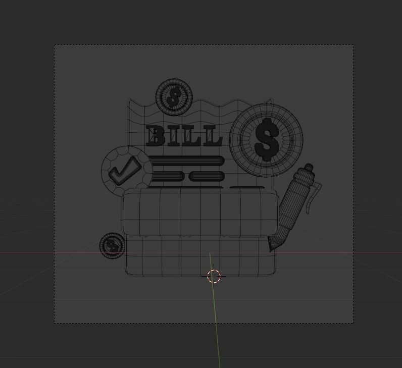 Payment Transaction 3d Illustration  Icon Pack 3D model_8