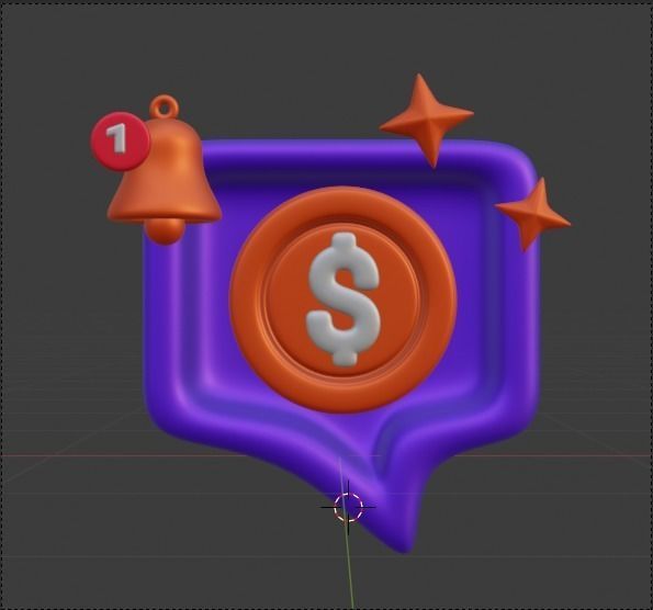 Payment Transaction 3d Illustration  Icon Pack 3D model_31