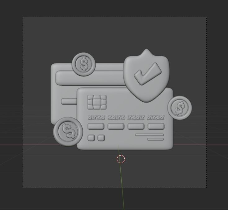 Payment Transaction 3d Illustration  Icon Pack 3D model_61