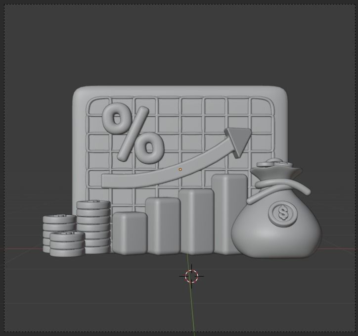 Payment Transaction 3d Illustration  Icon Pack 3D model_60