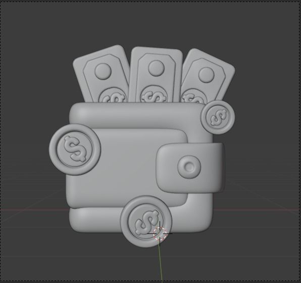 Payment Transaction 3d Illustration  Icon Pack 3D model_69