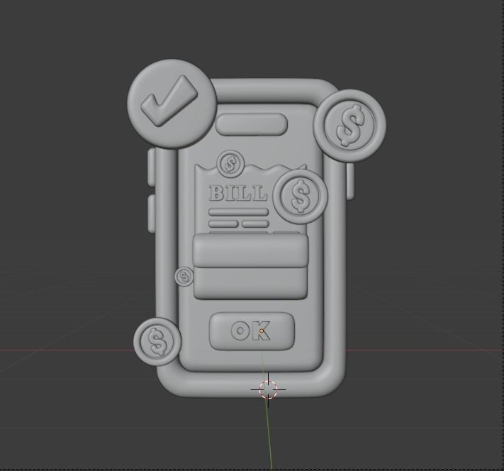 Payment Transaction 3d Illustration  Icon Pack 3D model_24