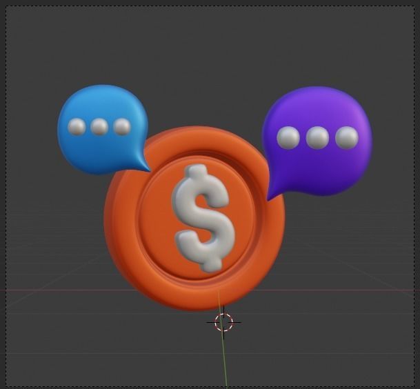 Payment Transaction 3d Illustration  Icon Pack 3D model_23