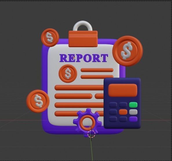 Payment Transaction 3d Illustration  Icon Pack 3D model_21