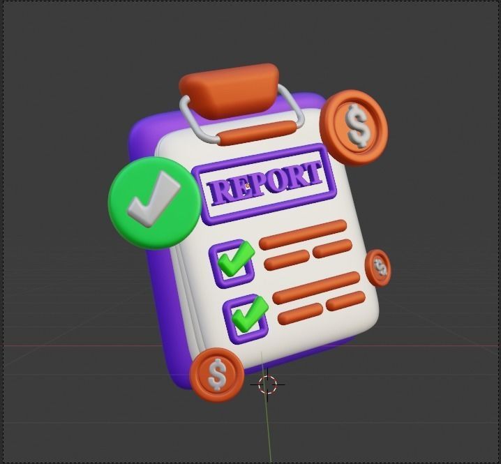 Payment Transaction 3d Illustration  Icon Pack 3D model_49