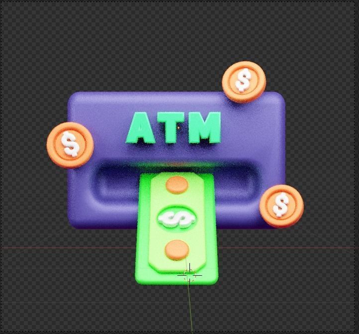Payment Transaction 3d Illustration  Icon Pack 3D model_86