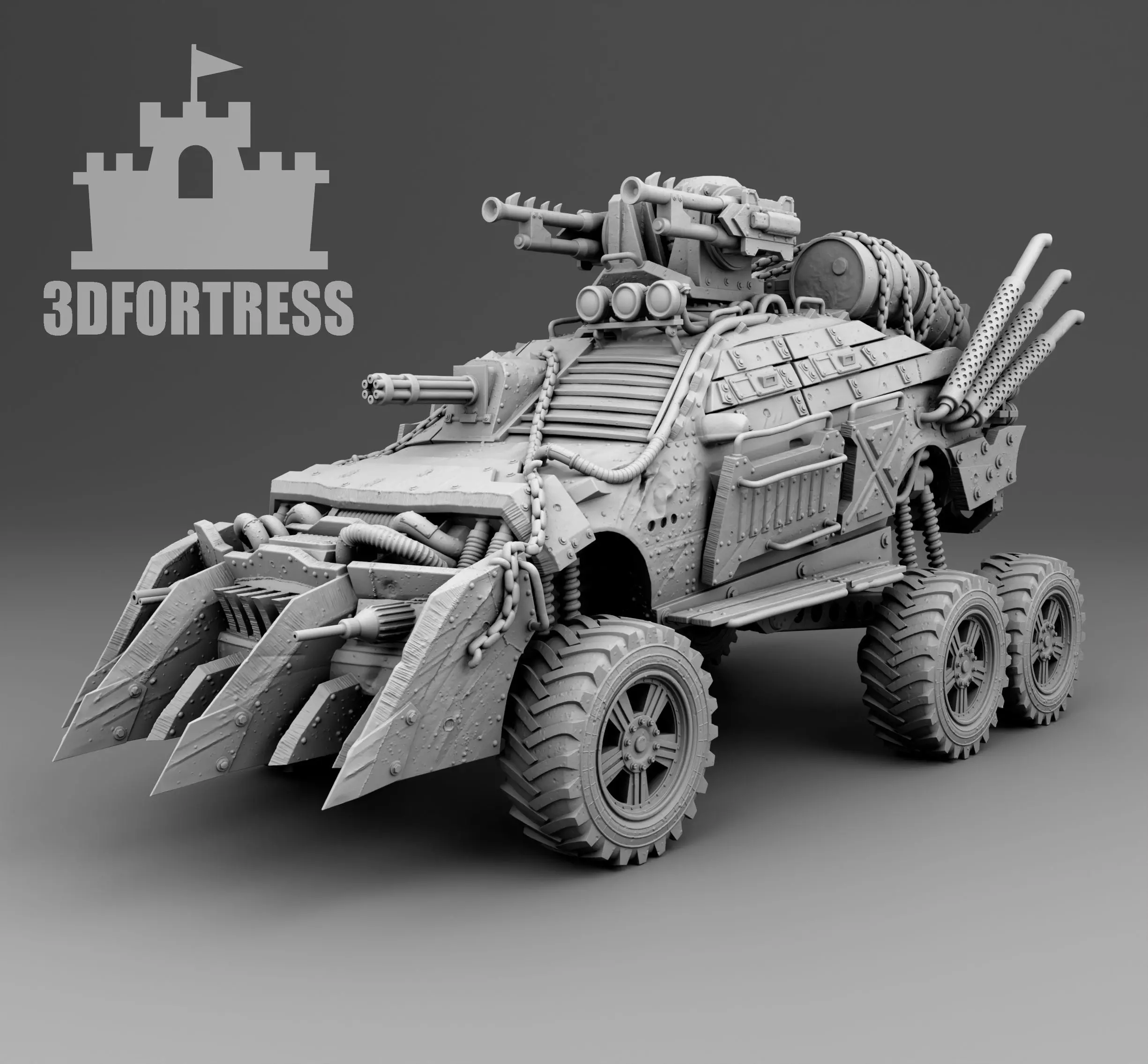 Monster 6x6 3D print model_0