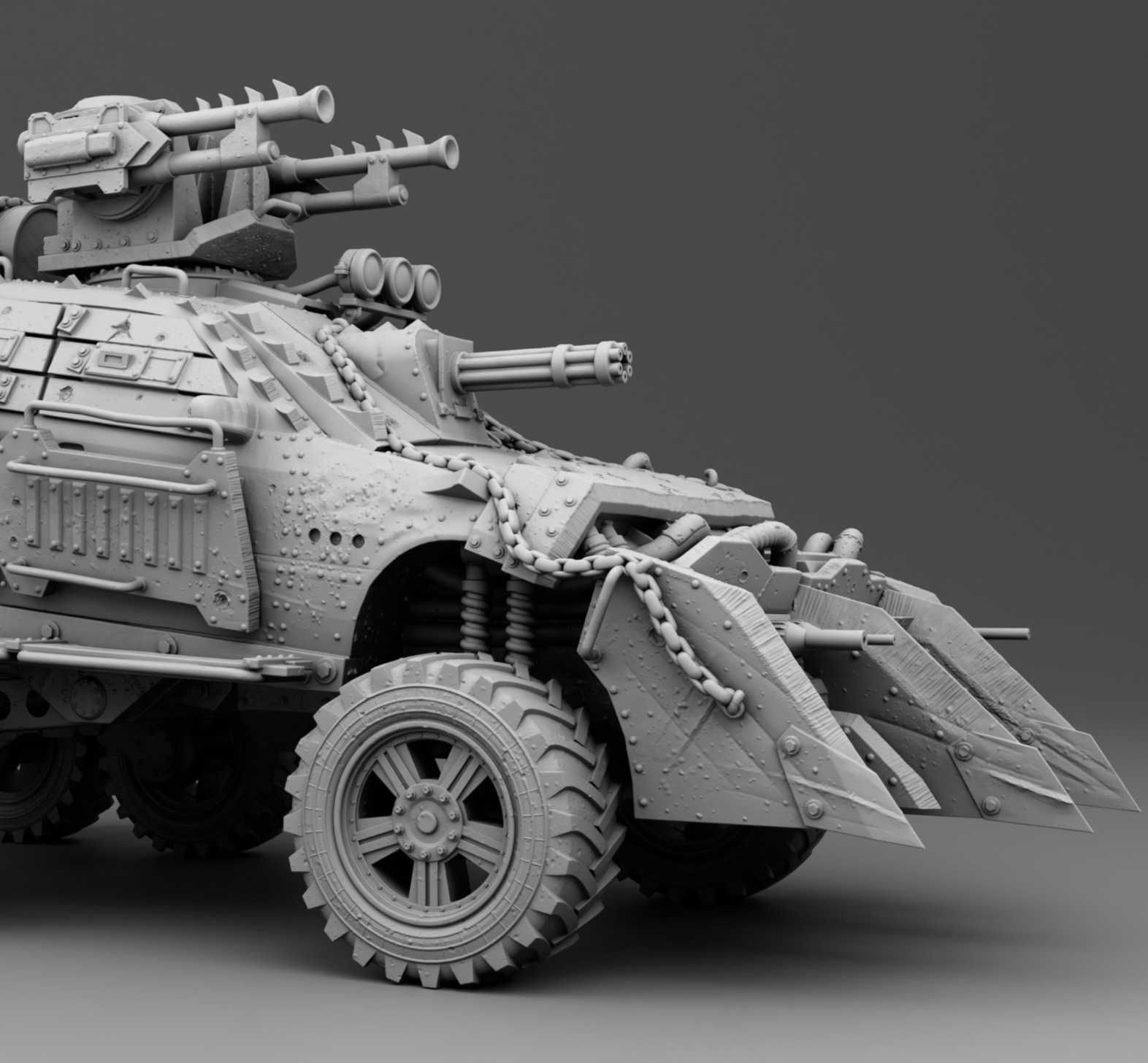 Monster 6x6 3D print model_12