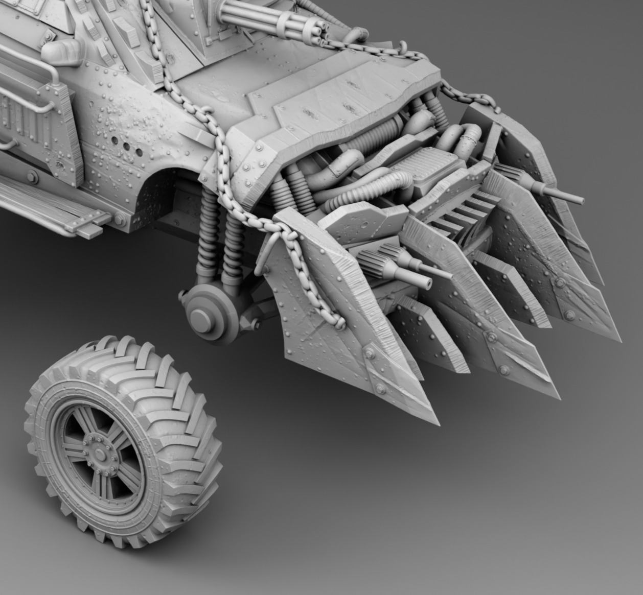 Monster 6x6 3D print model_13