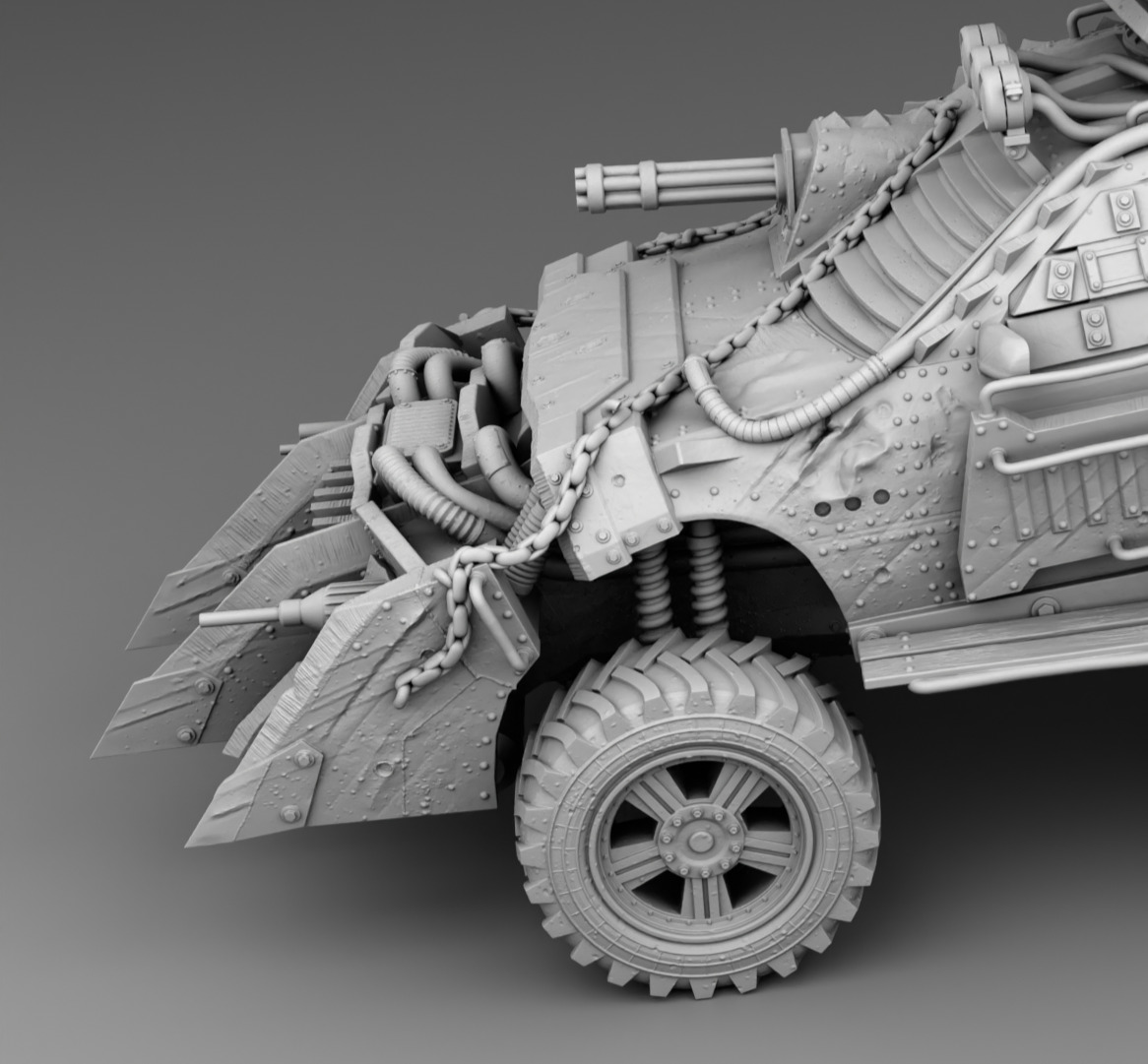 Monster 6x6 3D print model_9