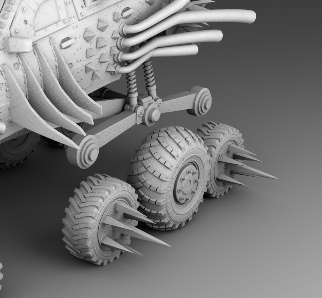 Deadcar 3D print model_14