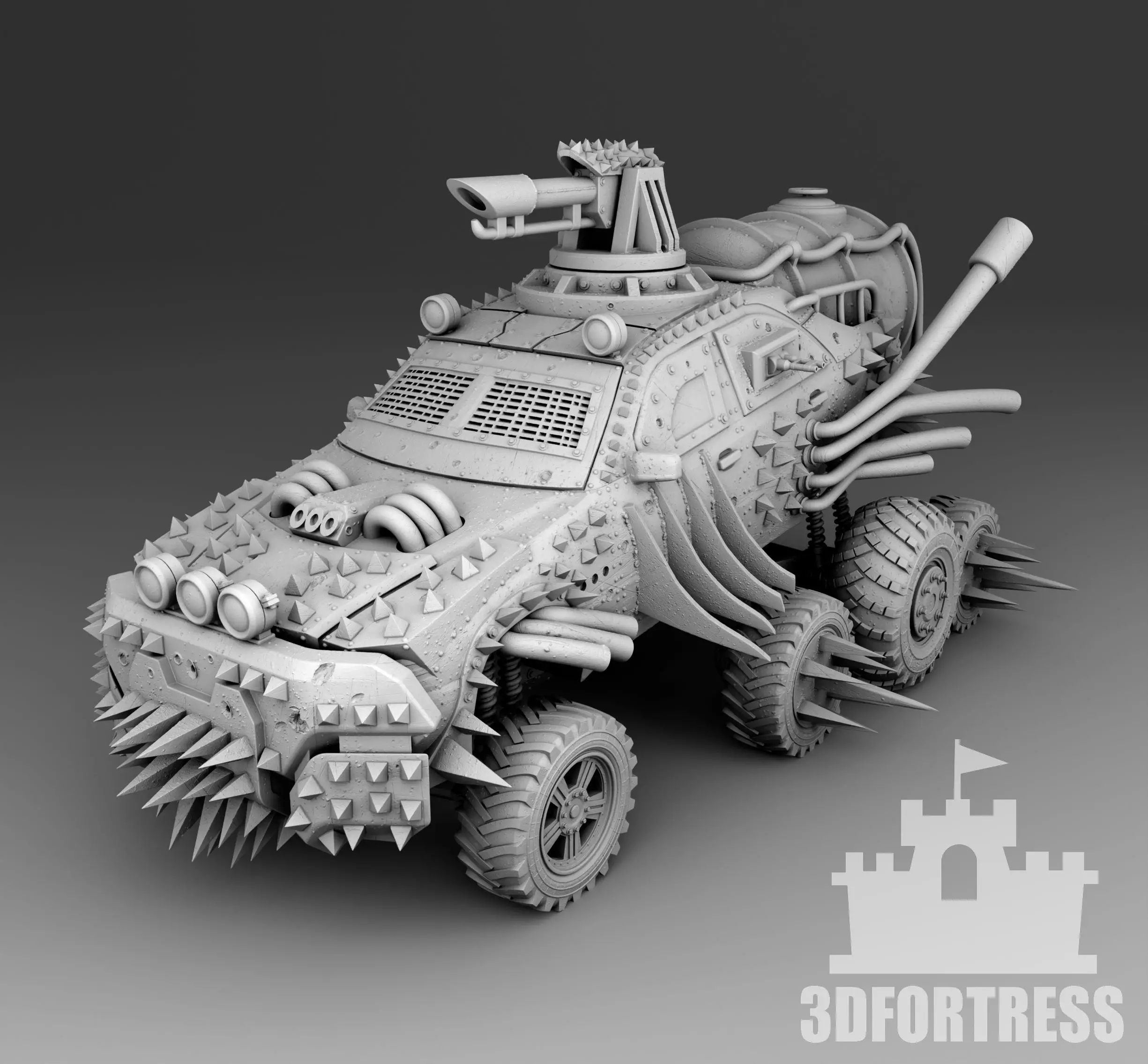 Deadcar 3D print model_0