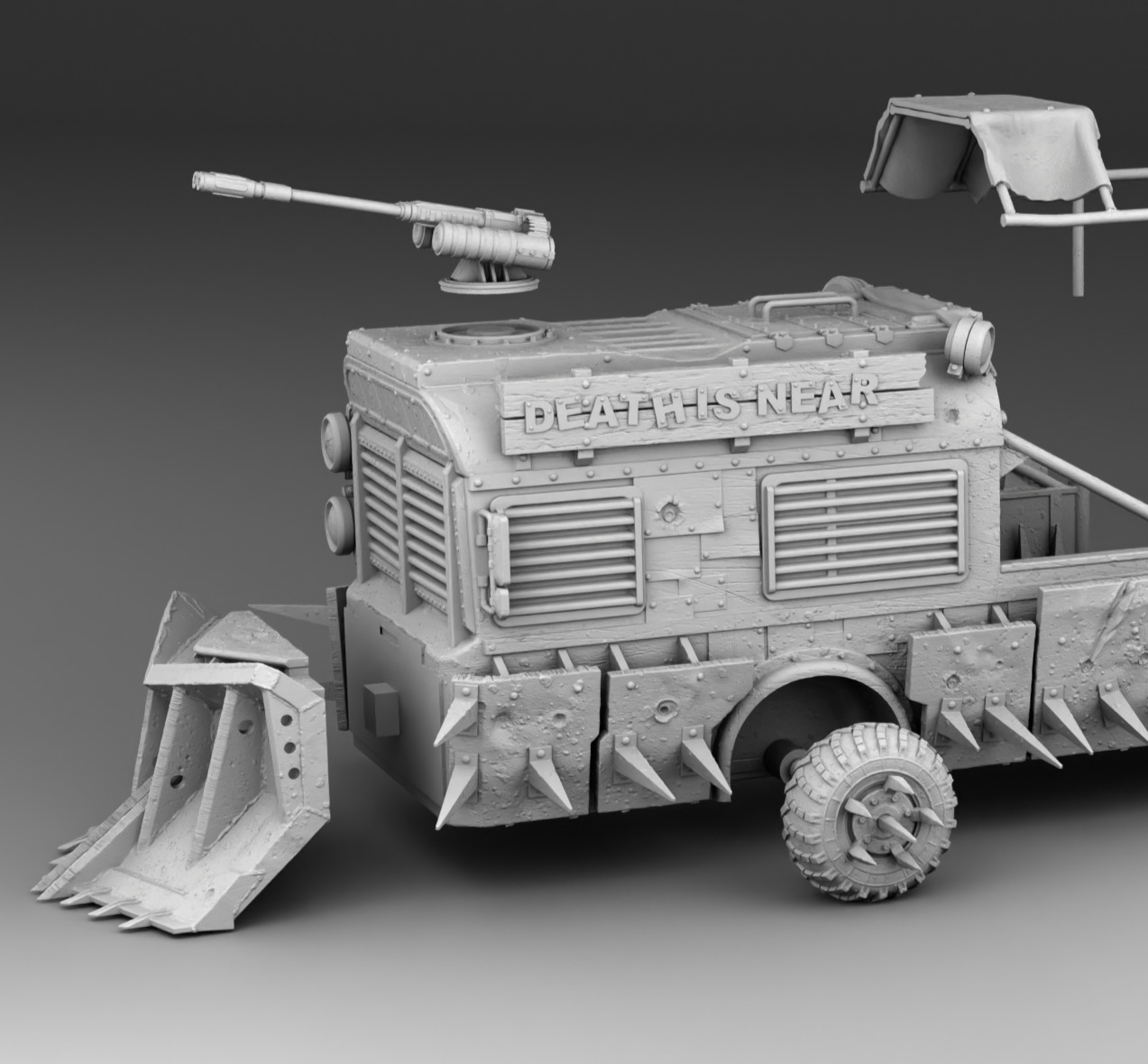 Cabriolet bus 3D print model_13