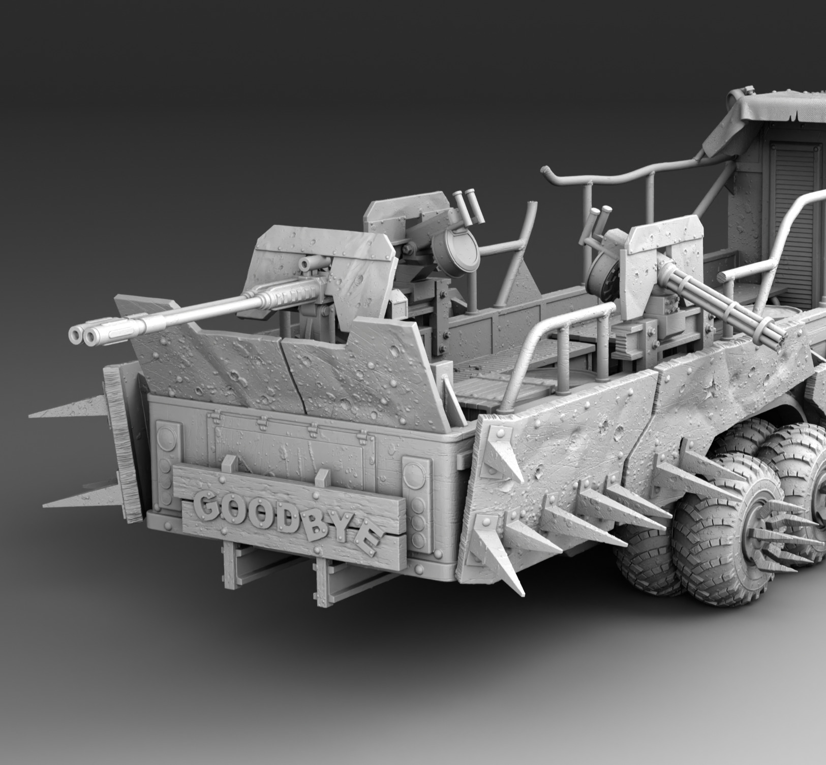 Cabriolet bus 3D print model_8