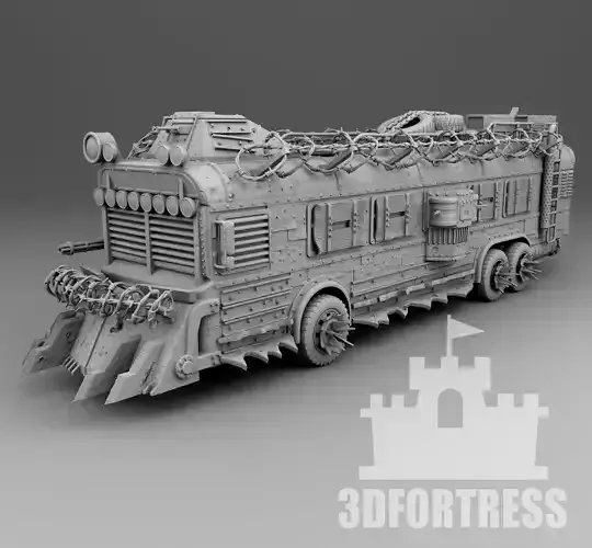 Bus survivors 3D print model