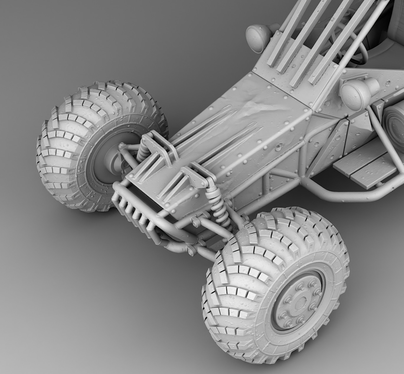Buggy 3D print model_11