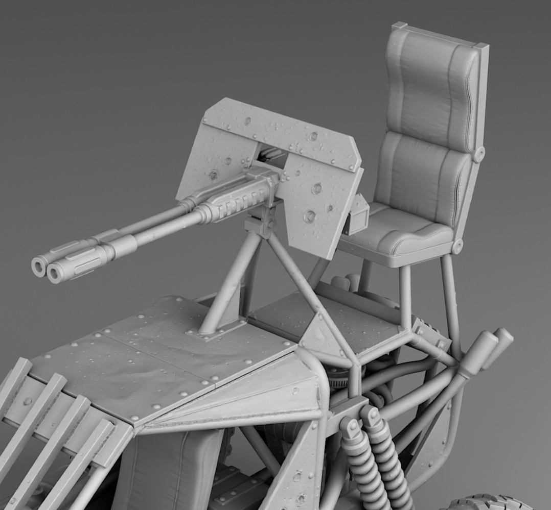 Buggy 3D print model_9