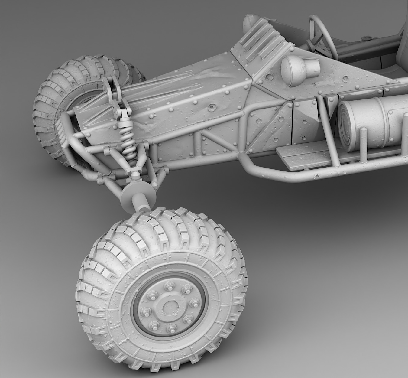 Buggy 3D print model_14