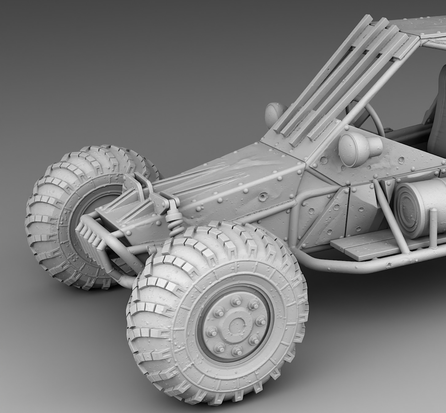 Buggy 3D print model_6