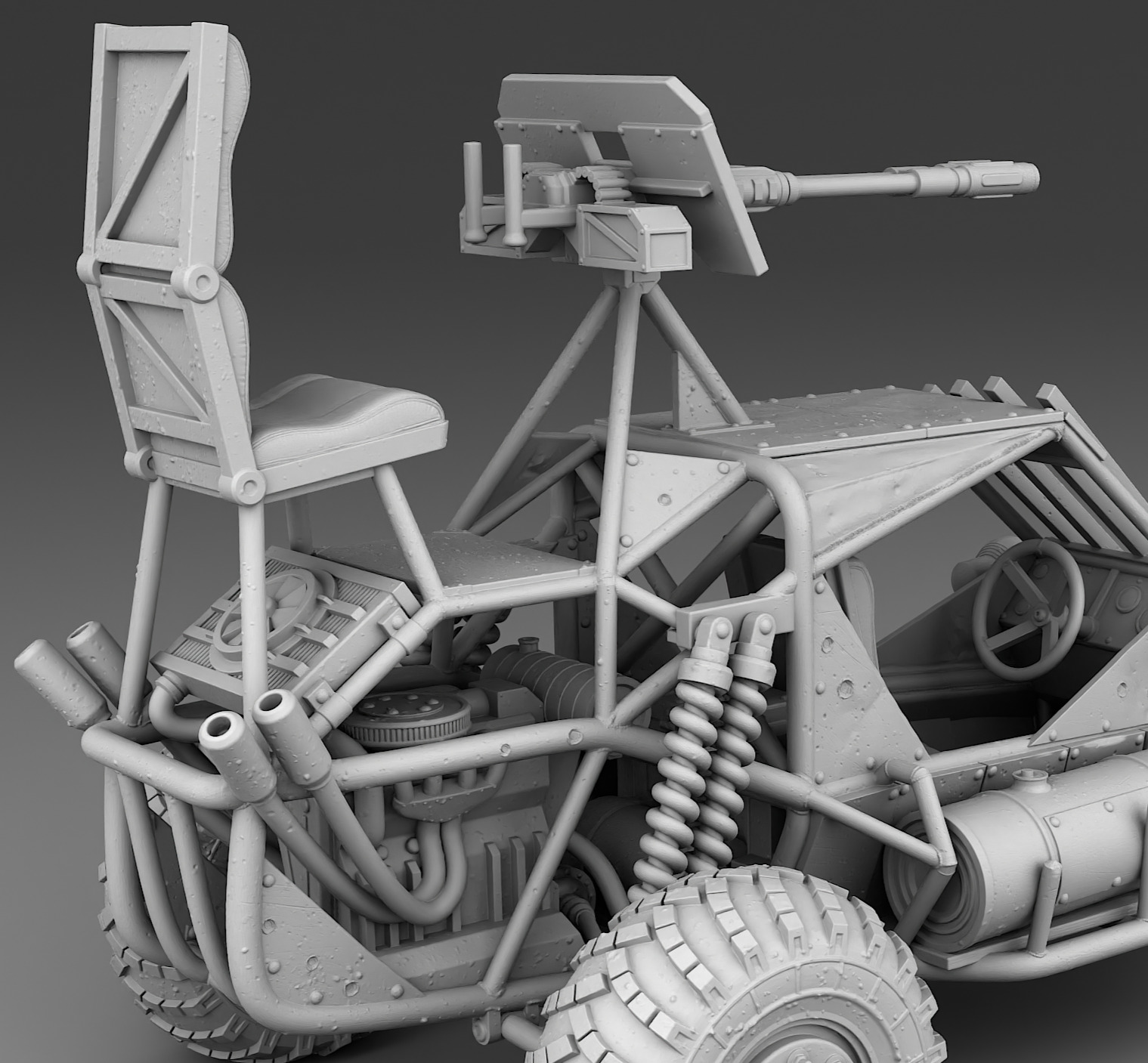 Buggy 3D print model_8