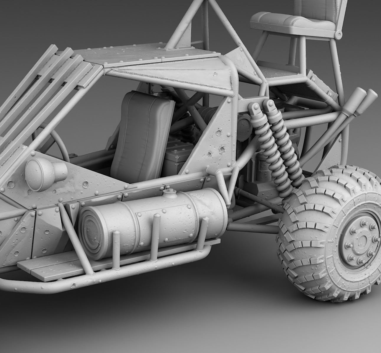 Buggy 3D print model_5