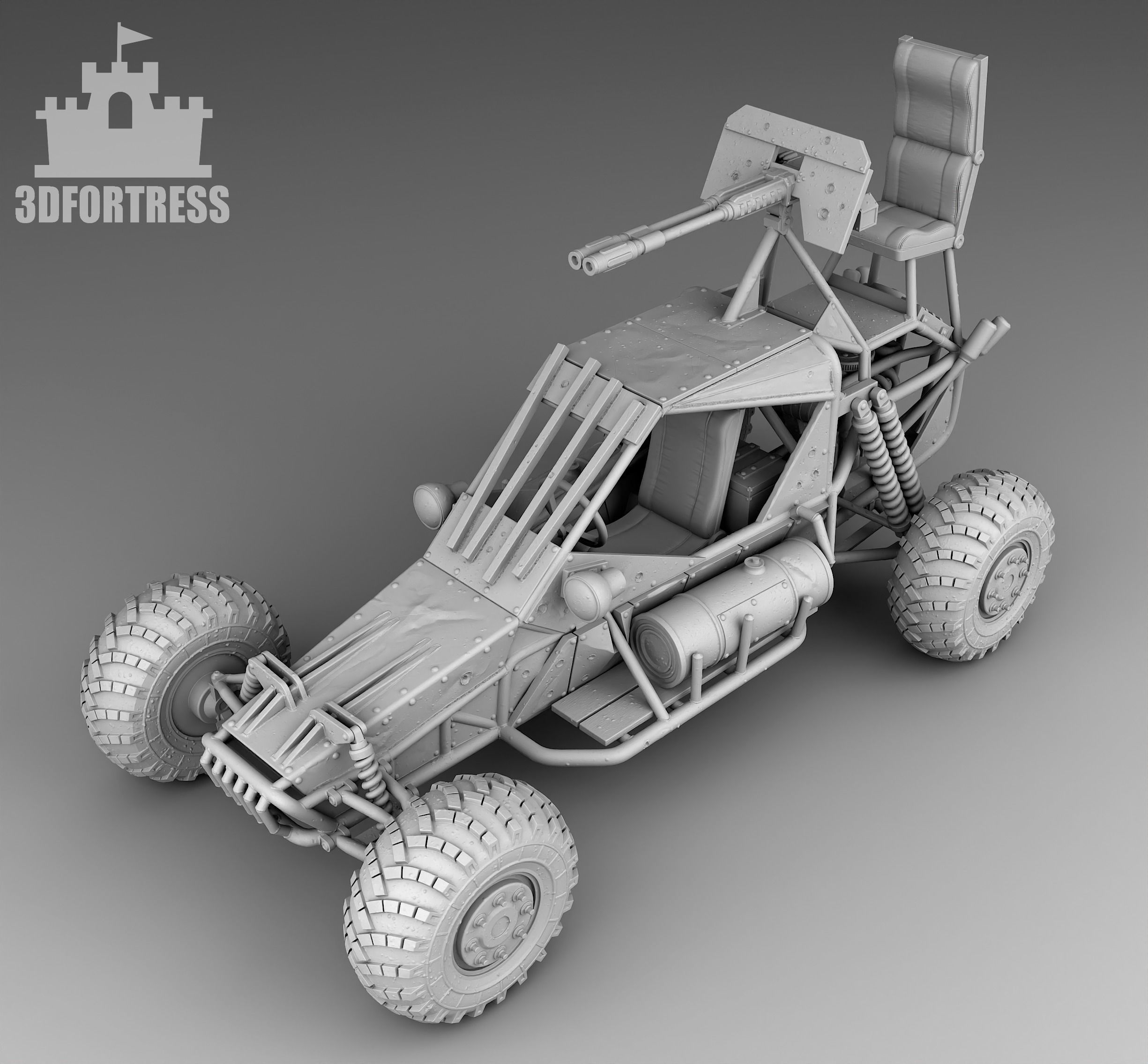 Buggy 3D print model_2