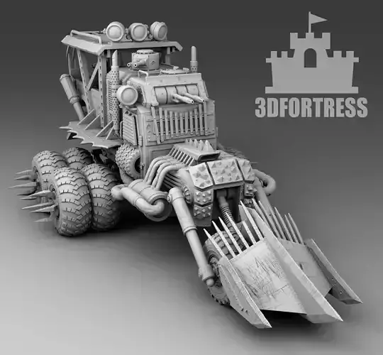 Assembled Death Machine 3D print model