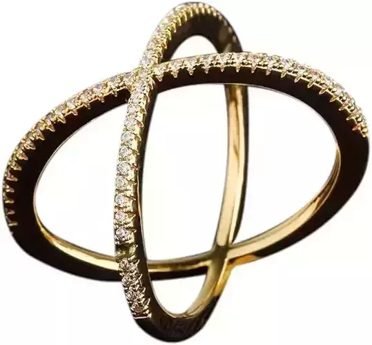Anillo de Chapa de Oro ACO836-9