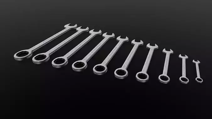 Tools Pack 3D Model