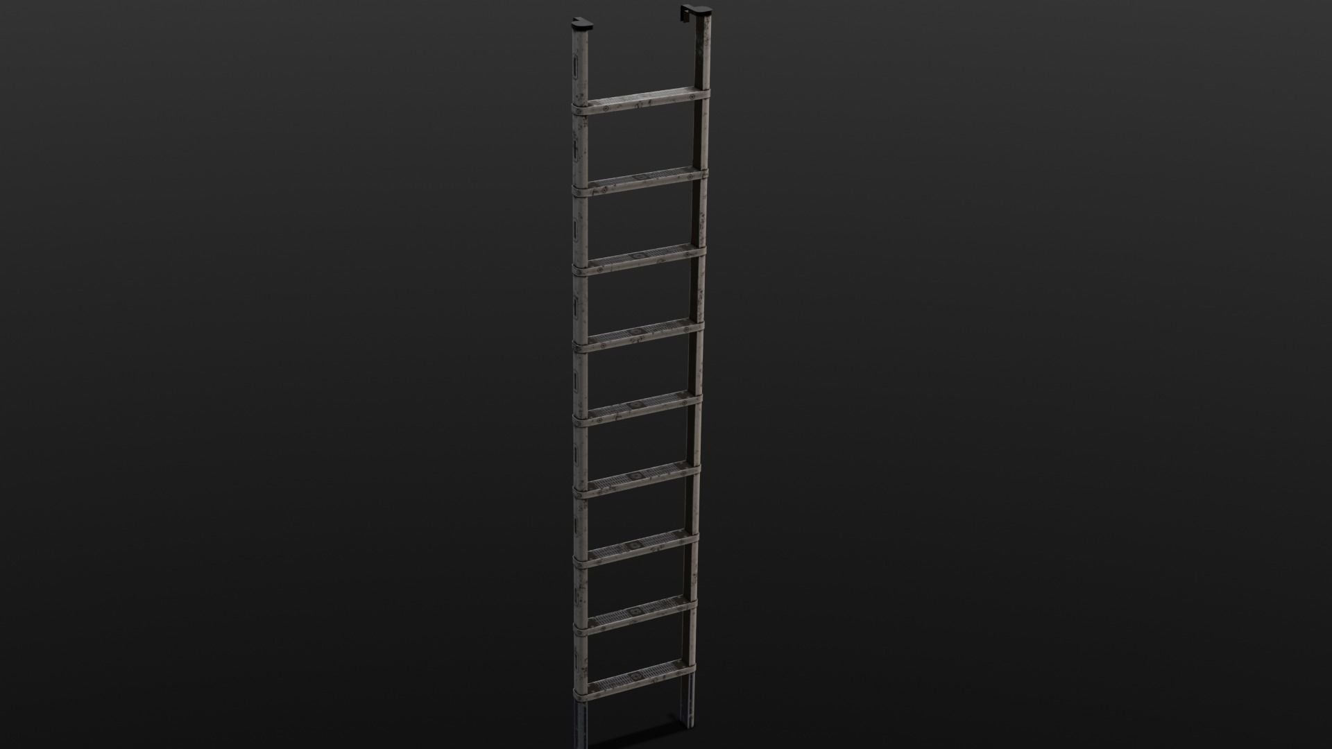Metal Ladder 3D Model Low-poly 3D model_7